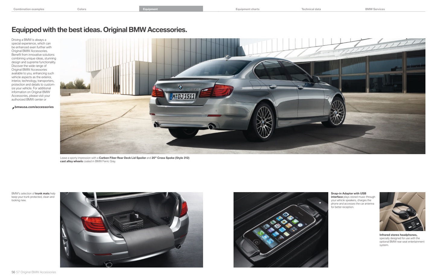 2011 BMW 5-Series Brochure Page 30